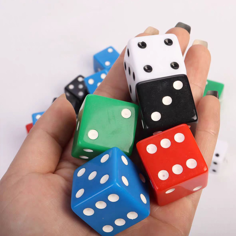 Party Games Gamecube - D6 مكعبات النرد المربعة 25 مللي