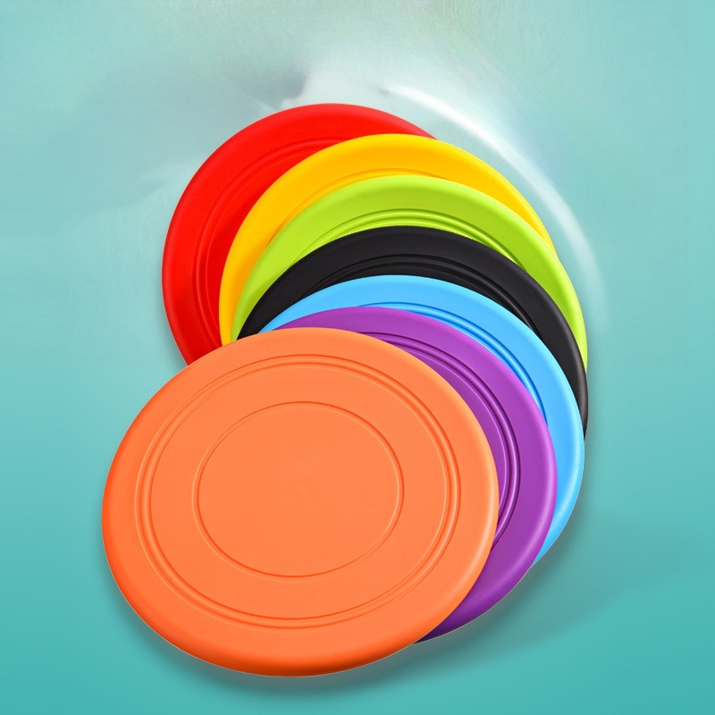 Frisbee Freestyle Disc - فريسبي ناعم للكلاب، ألعاب تدريب تفاعلية،