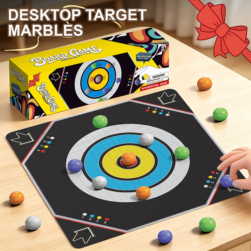 Party Games Multiplayer - لعبة طاولة الرخام الجديدة للعب الكرات،