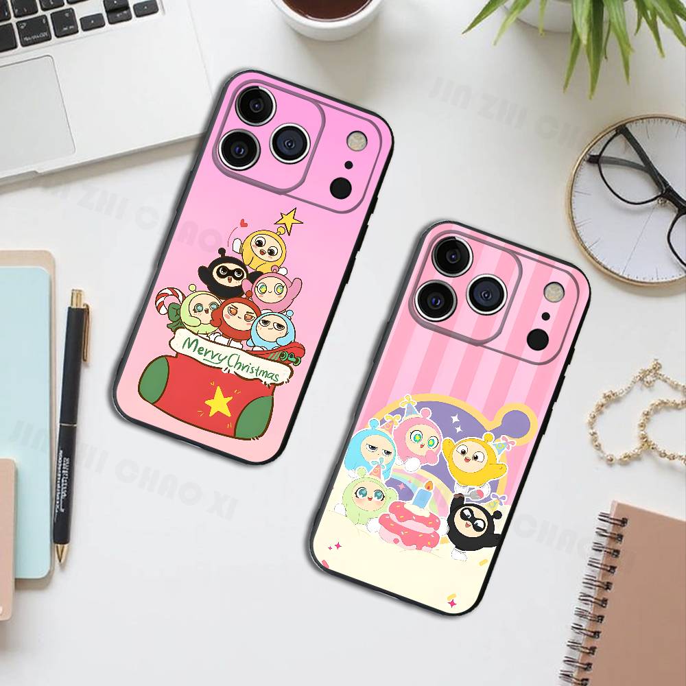 Party Games Phone - غطاء هاتف سيليكون بتصميم E-Egg Party