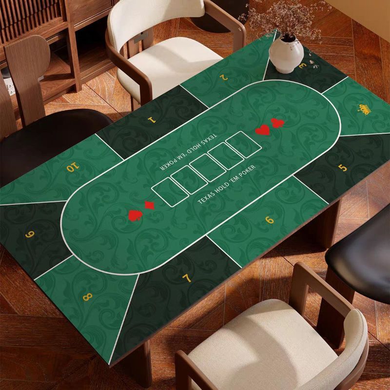 سجادة طاولة تكساس هولدم بسيطة  - مراجعة Party Games Simple وسعره