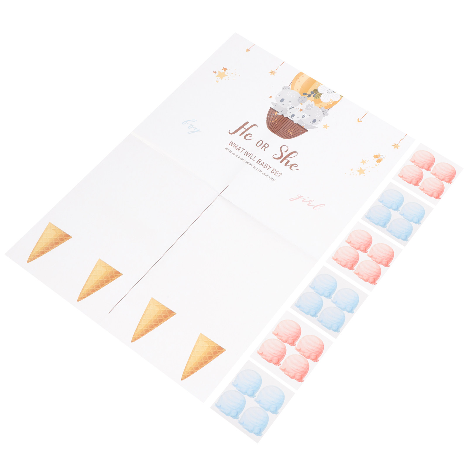 مجموعة واحدة من ألعاب كشف جنس  - مراجعة Party Games Baby Shower وسعره