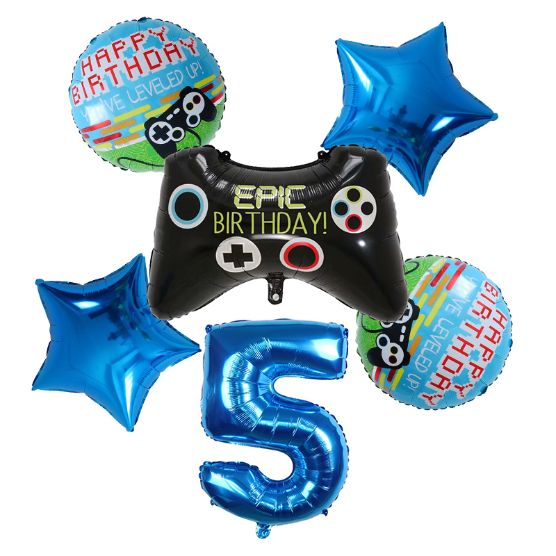 6 قطع بالونات هيليوم على شكل ي - مراجعة Party Games Baby Shower وسعره