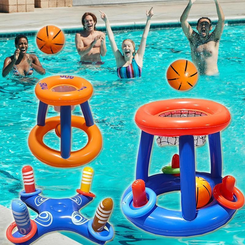 ألعاب عائمة للشاطئ والصيف، حلق - مراجعة Limbo Game Set وسعره