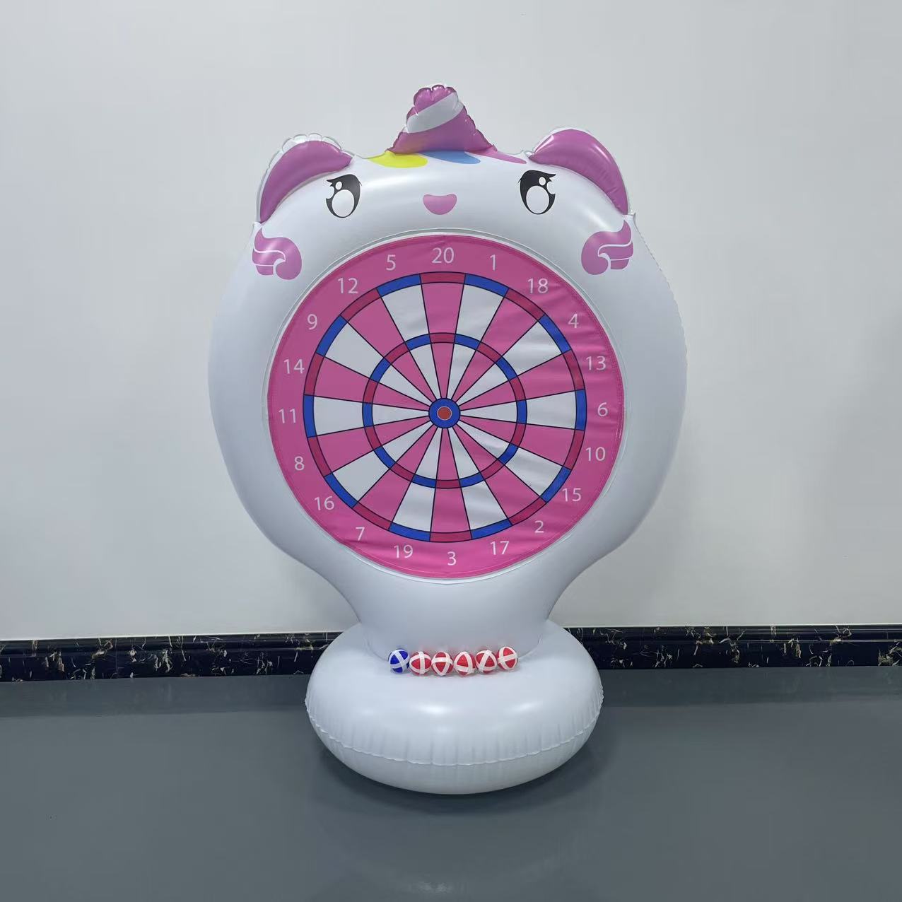 نفخ يونيكورن رمي لعبة الهدف لز - مراجعة Party Games Kids وسعره