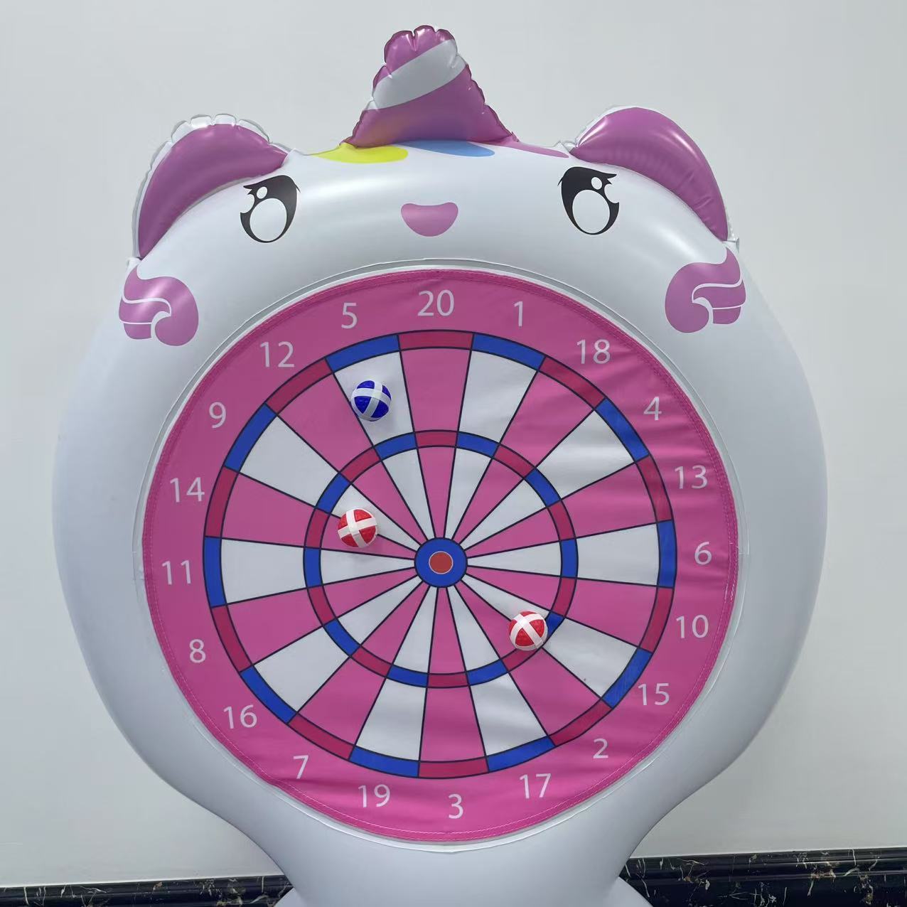 نفخ يونيكورن رمي لعبة الهدف لز - مراجعة Party Games Kids وسعره
