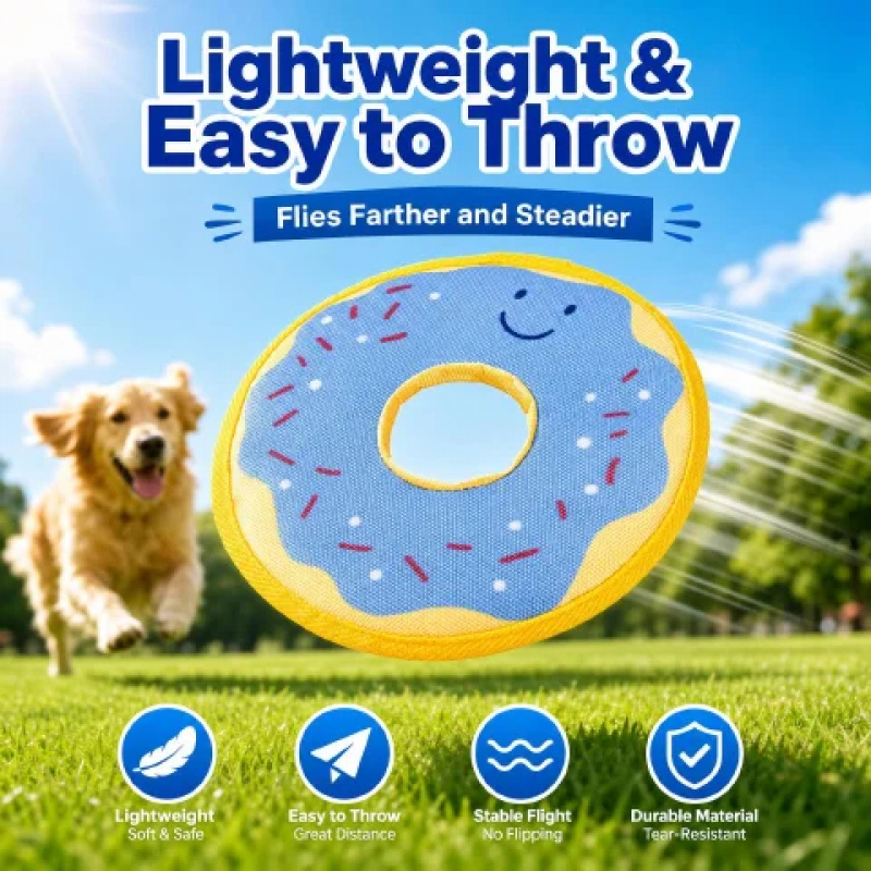 لعبة طائرة تفاعلية جديدة للكلا - مراجعة Frisbee Freestyle Disc وسعره